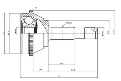 AYWIPARTS AW1510706A