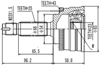 AYWIPARTS AW1510711A