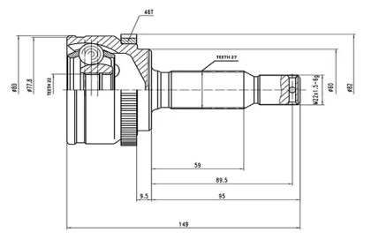 AYWIPARTS AW1510727A