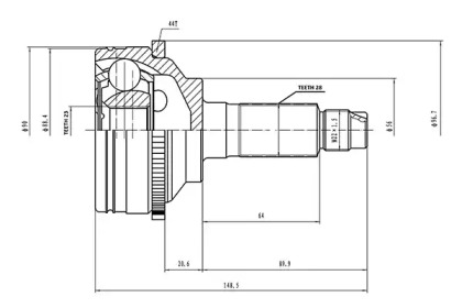 AYWIPARTS AW1510764A