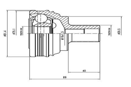 AYWIPARTS AW1510899