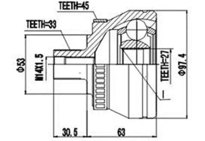 AYWIPARTS AW1510906A