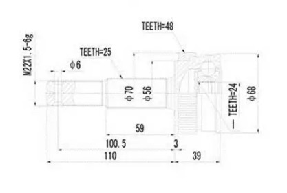 AYWIPARTS AW1511028A