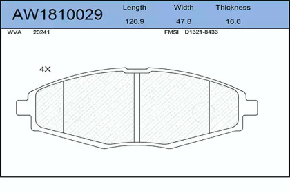 AYWIPARTS AW1810029