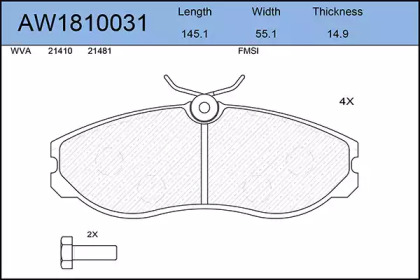 AYWIPARTS AW1810031