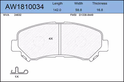 AYWIPARTS AW1810034