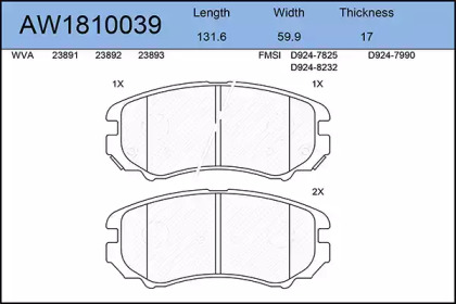 AYWIPARTS AW1810039