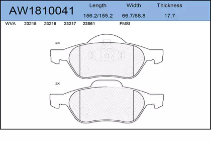 AYWIPARTS AW1810041
