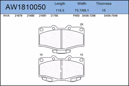 AYWIPARTS AW1810050