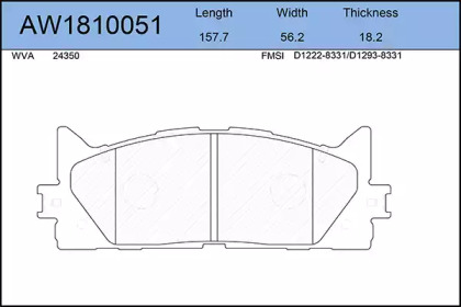 AYWIPARTS AW1810051