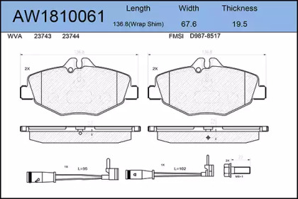 AYWIPARTS AW1810061