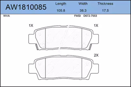 AYWIPARTS AW1810085