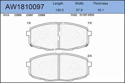 AYWIPARTS AW1810097