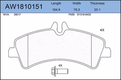 AYWIPARTS AW1810151