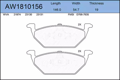 AYWIPARTS AW1810156