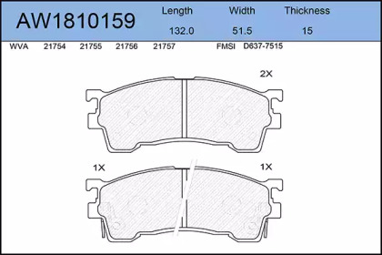 AYWIPARTS AW1810159