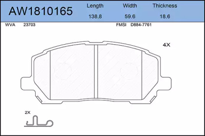 AYWIPARTS AW1810165