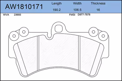 AYWIPARTS AW1810171