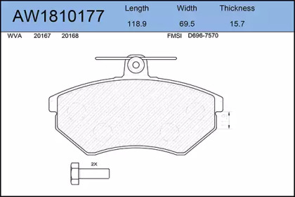 AYWIPARTS AW1810177