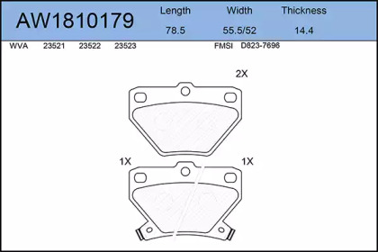 AYWIPARTS AW1810179