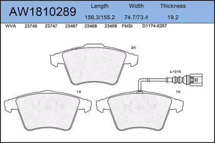 AYWIPARTS AW1810289