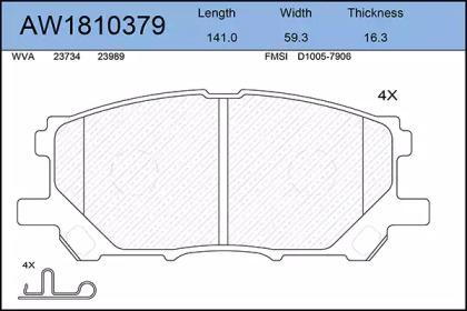 AYWIPARTS AW1810379