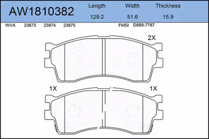 AYWIPARTS AW1810382