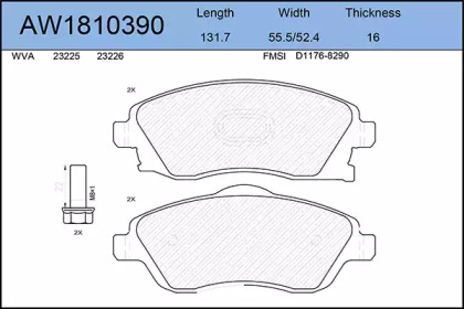 AYWIPARTS AW1810390