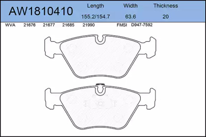 AYWIPARTS AW1810410