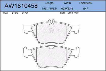 AYWIPARTS AW1810458