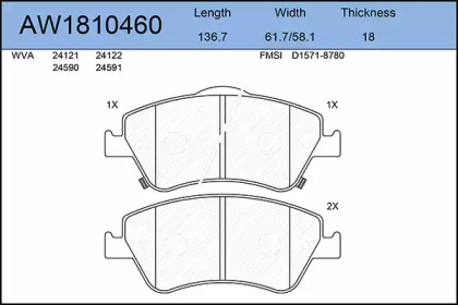 AYWIPARTS AW1810460