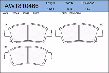 AYWIPARTS AW1810466