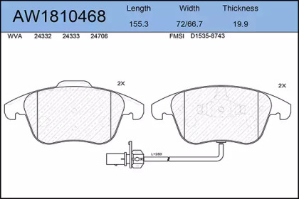 AYWIPARTS AW1810468