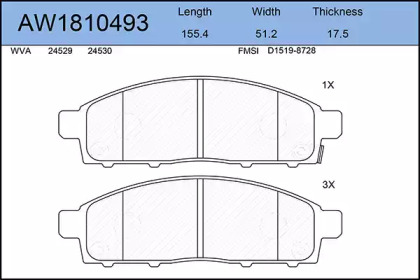 AYWIPARTS AW1810493