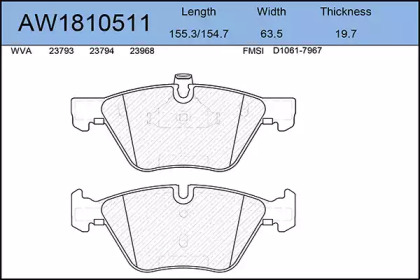 AYWIPARTS AW1810511