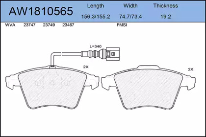 AYWIPARTS AW1810565