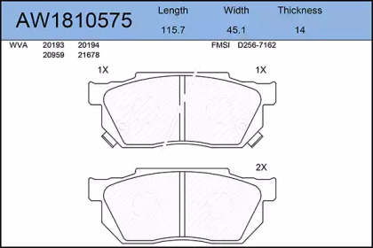 AYWIPARTS AW1810575