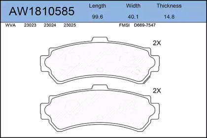 AYWIPARTS AW1810585