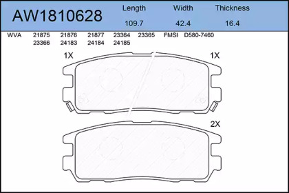 AYWIPARTS AW1810628