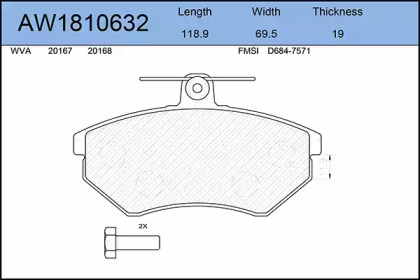 AYWIPARTS AW1810632