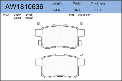 AYWIPARTS AW1810636