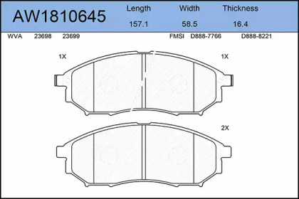 AYWIPARTS AW1810645