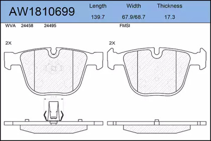 AYWIPARTS AW1810699