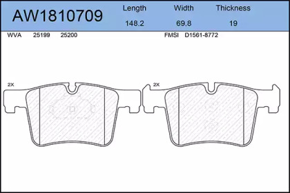 AYWIPARTS AW1810709