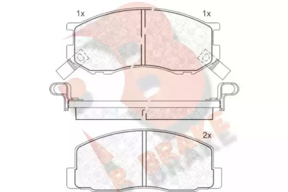 R BRAKE RB0524