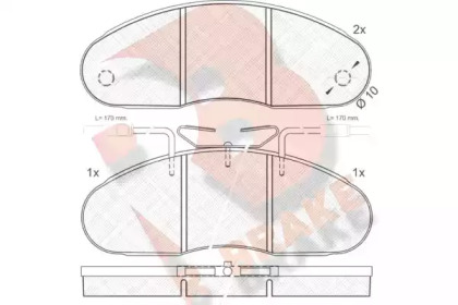 R BRAKE RB0560