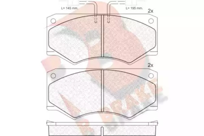 R BRAKE RB0563