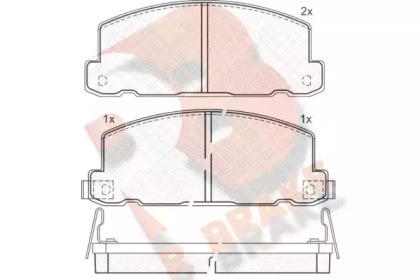 R BRAKE RB0610