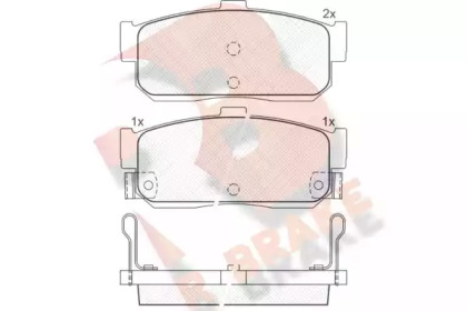 R BRAKE RB0915