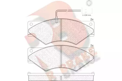R BRAKE RB0965